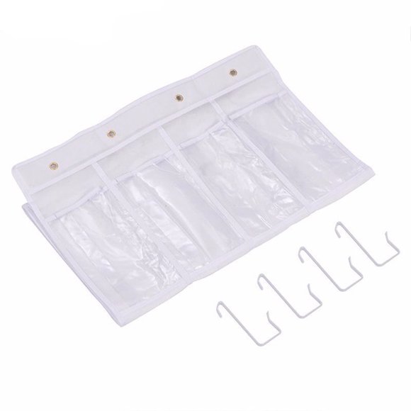 24 Grid Non-Woven Bag Door Shoe Storage Hanging Bag,Organizer 24 Door Houseware Shoe the Clear Over Crystal Hanging Pockets Housekeeping & Organizers