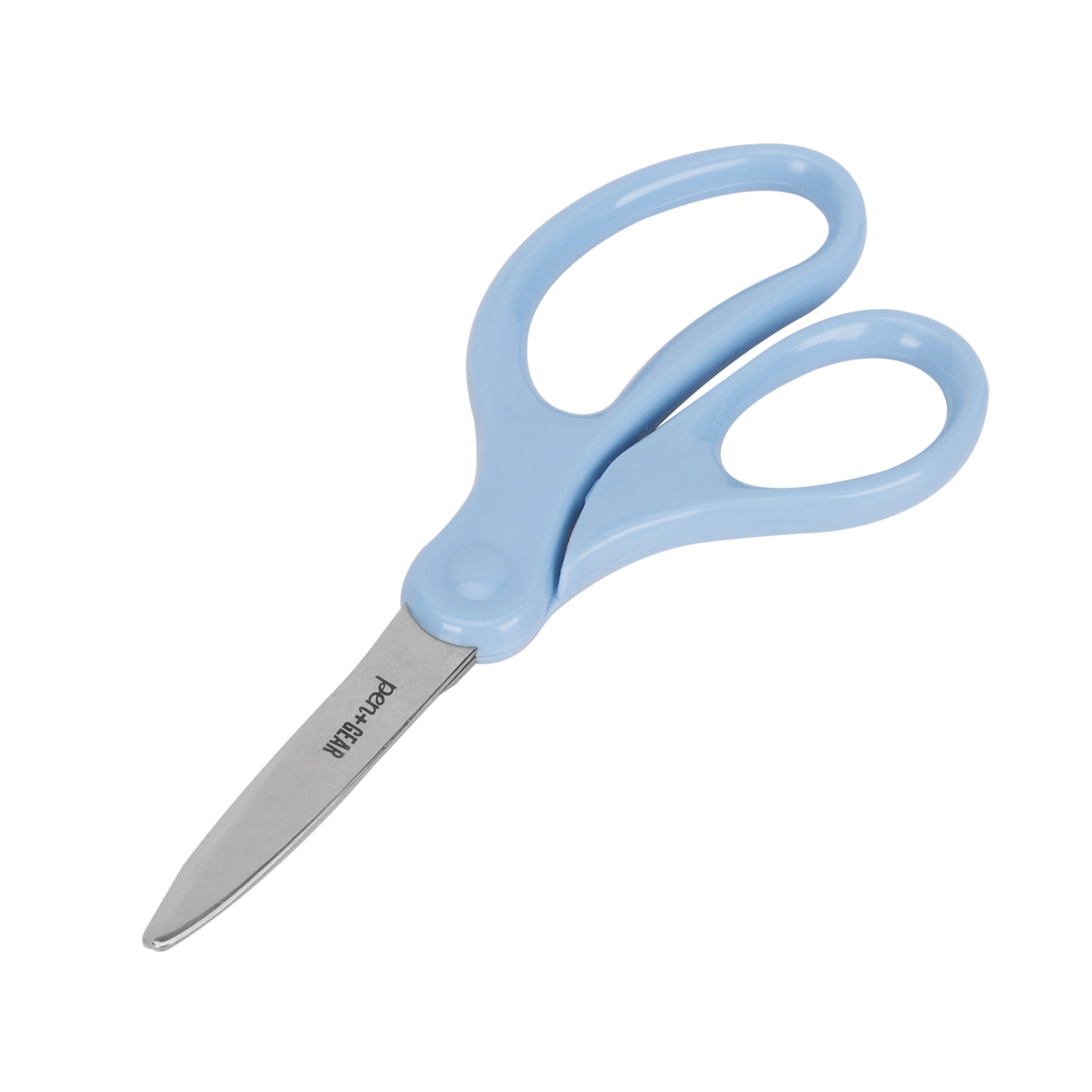 Pen+Gear 6-inch Pointed Tip Kids' Scissors, School Supplies, Blue