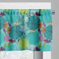 thumbnail image 5 of Ambesonne Botanical Valance & Curtain, Pastel Floral Sketch Art, 55"x45", Multicolor, 5 of 7