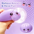 thumbnail image 6 of 2026 Upgrade Dumpling Squishy Bubbles,New Dumpling Squishy Blow Bubbles,Dumplings Stress Balls Fidget Sensory Balls, 6 of 8