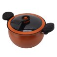 thumbnail image 1 of Micro Pressure Cooker Fast Cooking Cookware, Domestic Non Stick Pressure Cooker with Lid, Multi Functional Big Capacity Universal Stew Pot Micro Pressure Cooking Pots Kitchenware, 1 of 7
