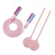 thumbnail image 4 of Cuerda de saltar con rodamiento de ejercicio, cuerdas de saltar deportivas para ejercicio para adultos que queman grasa, cuerda de saltar - Cable de rosa Cordón + Rosa sin cuerda Baoblaze Cuerda para saltar inalámbrica, 4 of 8
