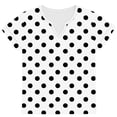thumbnail image 7 of Bvxeep Women's Fashionable Summer Random Print Base-Layer T-shirt Short Sleeve V-Neck Top, 7 of 7