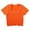 Orange, variant on Aihuaihua Womens Square Neck Rib Knit Solid Cropped Tops Basic Tees Slim Fit Ribbed Knit Spring Going Out Slim Fitted Y2k Top Summer Clothes Orange L