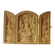 thumbnail image 2 of Escultura en miniatura de Buda Rey, obra de arte, decoración, mano de obra fina, decoración, suministros budistas, escultura de Feng Shui, 2 of 9