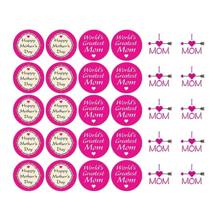 Printable happy mothers day labels