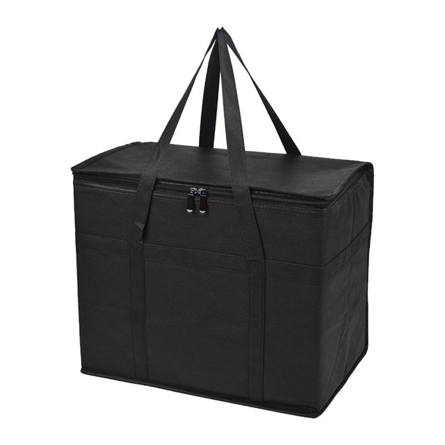 Bearachild Bolsa de aislamiento térmica para alimentos, bolso de mano para entrega en frío, portátil, reutilizable, para acampar, senderismo, Picnic, Mostrada Bearachild HA065491-00