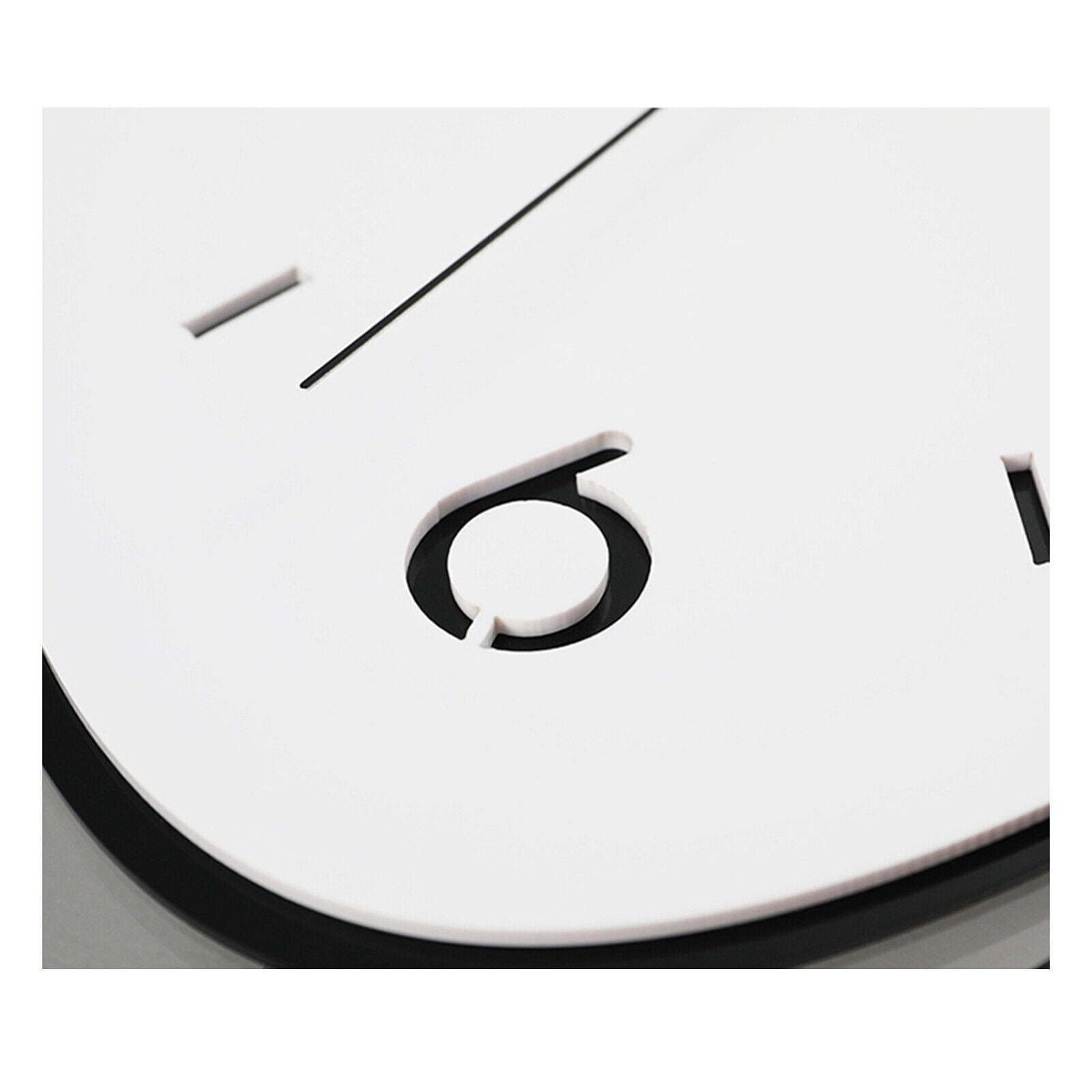 Modern Wall Clock for Living Room Decor, Pendulum Large Silent Wall Clock for Bedroom Office Kitchen Non Ticking Wall Watch 23 Inch