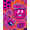 Pink, Pattern 2, variant on ODIKA 2x3 Machine Washable Non-Slip Area Rug, Funky Playful Animal Print with Cartoonish Tiger Figure and Decorative Markings High Traffic Rug, Pink, 679241