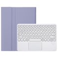 thumbnail image 2 of Funda de TPU con teclado Bluetooth y panel táctil con tapa de llave redonda para Samsung Galaxy Tab S9 FE X510/X516, 2 of 5