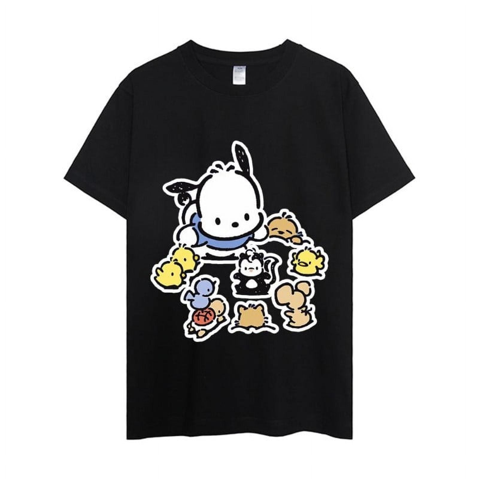 Sanrio Pochacco T Shirt Women Couple Combination Clothes
