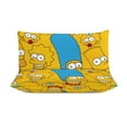 thumbnail image 3 of Simpsons Printing Bedding Sets Decorative 3 Pieces Bedding Set(1 Duvet Cover Set 2 Pillow Shams) 79"x90", 3 of 8