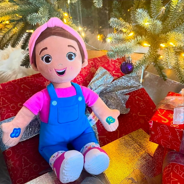 DJKDJL Ms Rachel Plushies for 6 Year Old Girl Birthday Gift, Cuddly