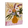 thumbnail image 2 of Stupell Industries Eclectic Boho Flowers on Pink Stripes Canvas Art, 36 x 48, by Creative Studio, 2 of 8