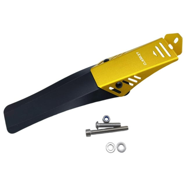 koolsoo Bike Mud Guard Fenders Steady Mudflap Full Cover Front Rear Mudguard for Gold
