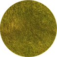 thumbnail image 1 of Ahgly Company Machine Washable Indoor Round Transitional Dark Bronze Brown Area Rugs, 7' Round, 1 of 7