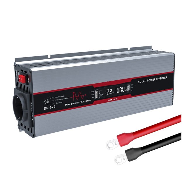 Pure Sine Wave Inverter Power Inverter 12V To 110 V Pure Sine Inverter Continuous Power ,Easy to Use