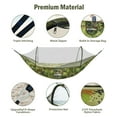 thumbnail image 2 of AUOSHI Hamac de Camping Double et Simple Hamacs Portatifs pour l'Extérieur, la Randonnée Sac au Dos, le Voyage, la Randonnée, 2 of 8
