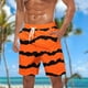 thumbnail image 2 of Pantalones Cortos Casuales para Hombre Imprimir con Bolsillos Pantalones de Playa de Cintura Elástica, Pantalones Cortos de Cintura Elástica para Hombre, 2 of 9