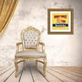 thumbnail image 3 of Retrolabel 15x15 Gold Ornate Wood Framed with Double Matting Museum Art Print Titled - Honey Sweet, 3 of 4