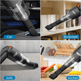 Qtmnekly Car Handheld Vacuum 10000PA Suction, Wireless Vacuum Cleaner
