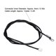 thumbnail image 4 of 10pcs NTC Thermistor Probe Temperature Sensor Round Pin Cold Pressed Terminal Connector 1 Meter 5K B3470, 4 of 4