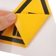 thumbnail image 1 of unbranded 2Ud Adhesivas De Advertencia Mira Tu Color Amarillo Para Prevención De Golpes Y Seguridad, 1 of 8