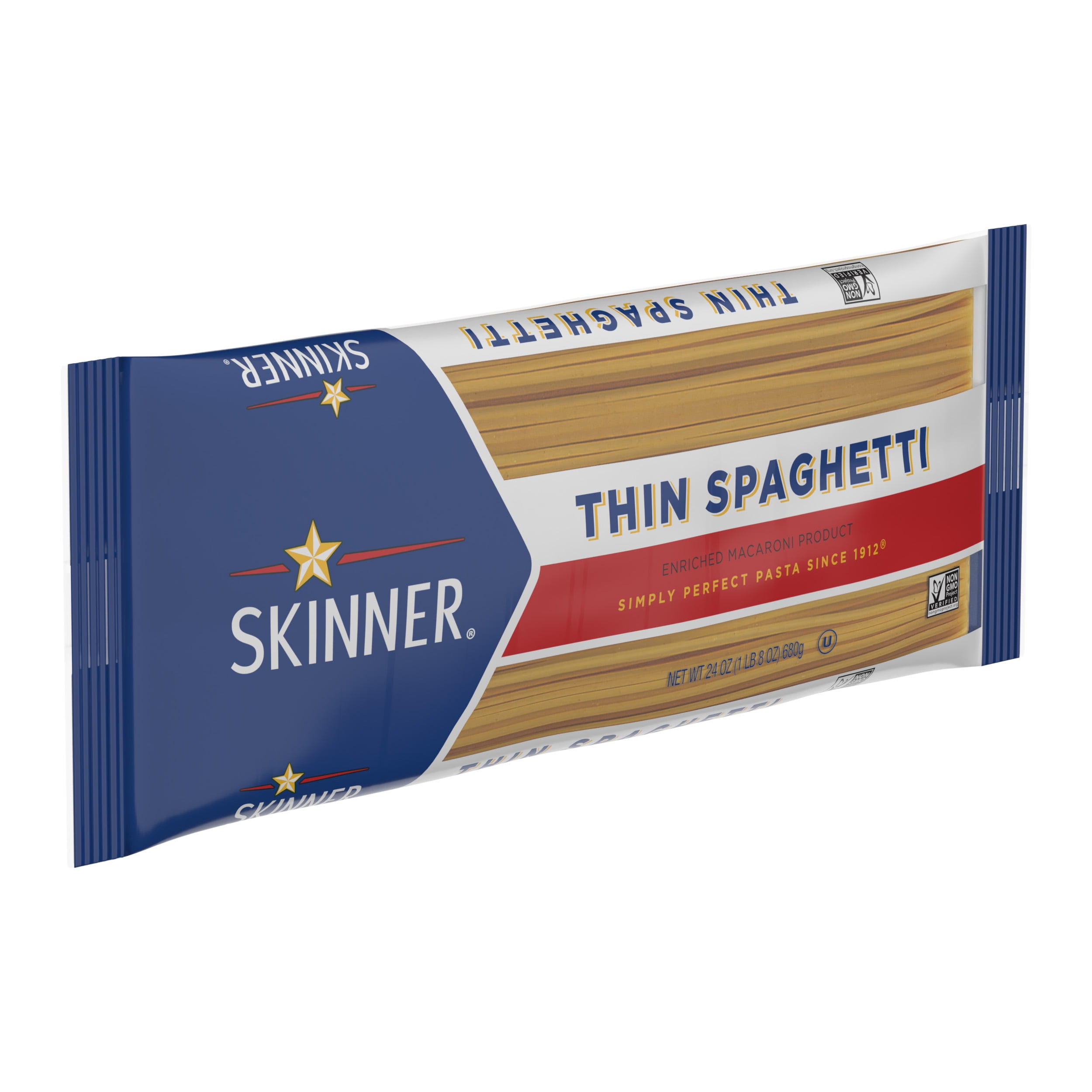 (4 pack) Skinner 24 oz Thin Spaghetti Pasta