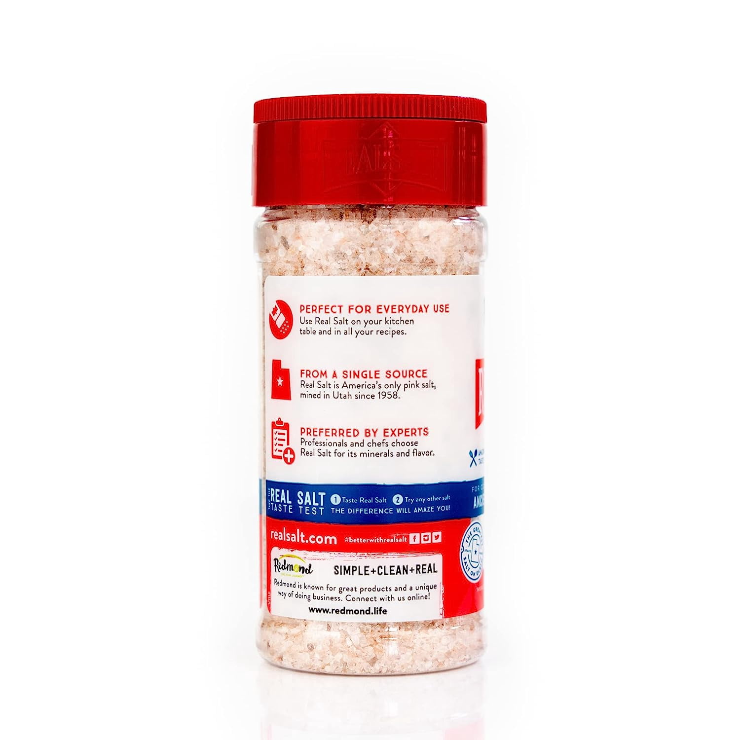 Redmond Trading Company, Real Salt Ancient Kosher Sea Salt, 10 oz Pack of 3