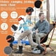 thumbnail image 2 of Silla de camping, silla de playa plegable ultraligera compacta, silla de camping plegable portátil, silla plegable portátil ultraligera con bolsa de transporte para acampar, picnic, pesca, 2 of 5
