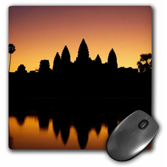 3dRose, Sunrise over Angkor Wat, Siem Reap, Cambodia, MousePad