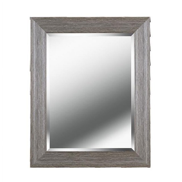 Kenroy Home 60379GRY Jerry Wall Mirror, Grey