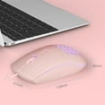 thumbnail image 5 of Dynamic Color Lighting Computer Mouse Honeycomb Shell DPI1600 Adjustment Precise, 5 of 10