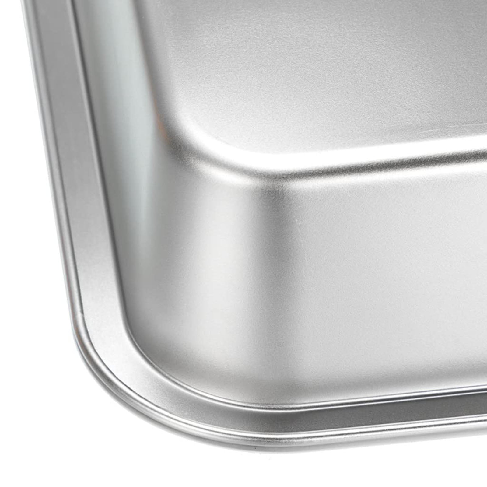 AOOOWER Stainless Steel Litter Box for Cat and Rabbit Odor Control Non Stick Smooth Surface Easy to Clean Never Bend Rust Proof