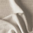 thumbnail image 4 of TWOPAGES 52 W X 72 L Inch Drape Pinch Pleat Header Curtain Blackout Linen Window Treatment Drapery for Living Room, 1 Panel, Tapioca, 4 of 6