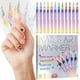 thumbnail image 3 of Rotuladores para uñas en 12 colores. Rotuladores finos de gel para manicura. Bolígrafos de punta fina para pintar las uñas (10 ml), 3 of 8