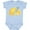 AE-Light Blue, variant on Space Outerspace Moon and Astronaut Boys or Girls Baby Bodysuit