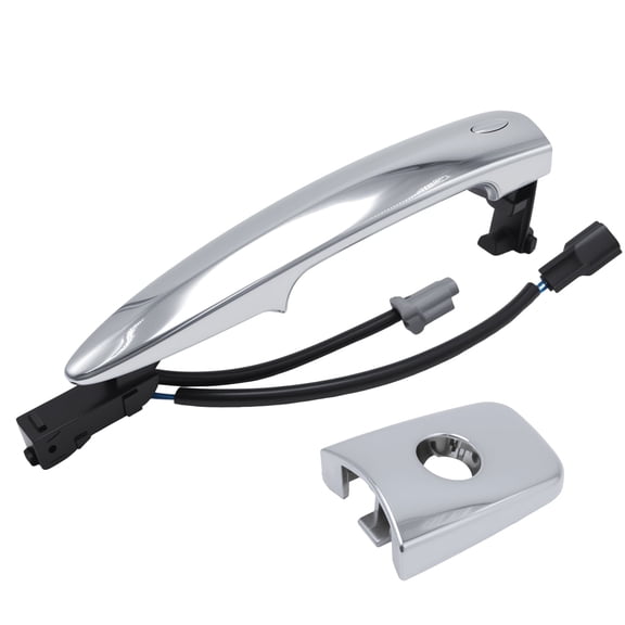 Anxingo 806469N00A Chrome Exterior Door Handle, Front Left Driver Side Door Handle,Replacement for Nissan Sentra 2013-2018 Murano Maxima 2009-2014 Leaf 2011-2017, Replaces 806451AA0A 806403SG0A