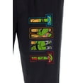 thumbnail image 3 of Teenage Mutant Ninja Turtle Men's TMNT Characters In Logo Pajama Pants, 3 of 5