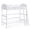 White, variant on Mainstays Kids Twin Wood Loft Bed, Warm Walnut