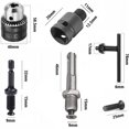 thumbnail image 5 of Portabrocas 1.5-13Mm 1/2-20 UNF con SDS más adaptador y portabrocas con llave para taladrar taladro eléctrico conversión, 5 of 5