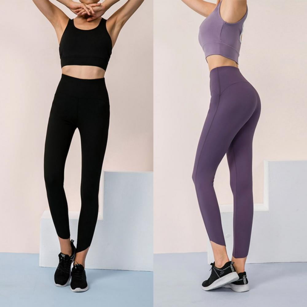 Bosleyshop Women's High Waist Yoga Pants Tight Stretch Workout Pants  Running Sports Leggings Hip Lifting Fitness Pants - Walmart.com