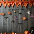 thumbnail image 4 of 3 Banderines Decorativos Para Halloween, Guirnalda Colgante, Calabaza, Murciélago, Accesorios Para Fotos, 4 of 4