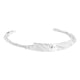 thumbnail image 2 of JOYARIS Pulsera Mujer Esclava Fígaro Plata925 Placa Diamantada 4 Mm Talla Largo/Ancho:20 cm x 4 mm PT-0000295, 2 of 5