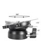 thumbnail image 4 of DY-60N 3/8 Screw Leveling Tripod Head Base for DSLR Cameras, 4 of 5