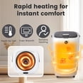 thumbnail image 5 of 22L Towel Warmer Bucket 450W Fast Heating,Towel Warmer with 15/30/45/60min Timer Settings & Led Display for Bathroom/ Spa/ Home Use, Fits Up to Two 70"X80" Oversized Bathrobe, Gray, 5 of 9