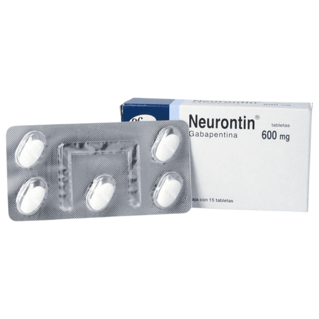 Neurontin 600 mg 15 cápsulas