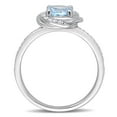 thumbnail image 4 of Everly Women's Topaz 10K White Gold Engagement Ring, 4 of 7