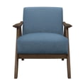 thumbnail image 1 of Topline Home Furnishings Blue Accent Chair, 1 of 4