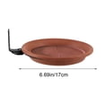 thumbnail image 3 of Outdoor Hanging Bird Bath Shower Pool Feeder For Garden 6.69 Inch Plastic, 3 of 6